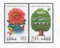 1999 CHINA Kunming World Horticultural Fair 2V - Nuevos