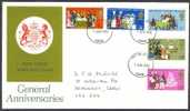 U.K. 1970 FDC: Anniversaries - Ohne Zuordnung