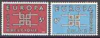 CEPT / Europa 1963 Belgique N° 1260 Et 1261 ** - 1963
