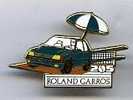 @+ Pin´s Roland Garros 91 - Peugeot 205 Parasol - Tenis