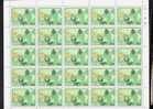 BHUTAN NEVER ISSUED STAMP "NON ALIGNED CONFERENCE 1975"  SET 2 VALUES IN FULL SHEETS - Bhutan