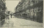 AVENUE FELIX-FAURE CPA ANIMEE JANVIER 1910 PROMENADE SUR LES PLANCHES - Distrito: 15