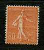 FRANCE  Nº 203 ** Paille Transparente Dans Le Papier - 1903-60 Sower - Ligned