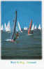 Entier Carte Postale De Chypre (specimen) Sur Bateaux à Voile Et Planche à Voile, Wind Surfing - Sailing