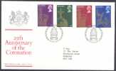 U.K. 1978 FDC: Coronation Anniversary - Non Classificati