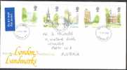 U.K. 1980 FDC: London Landmarks - Non Classificati