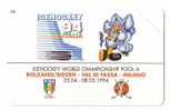 ICE HOCKEY WORLD CHAMPIONSHIP  1994 - Italy Old Super Rare MINT Card * Icehockey Eishockey Hockey Sur Glace Su Ghiaccio - Public Ordinary