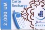 Mauritania - Carte Recharge 2.000 UM ( Mattel ) - Mauritanien