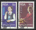 SOUTH AFRICA 1981 CTO Stamp(s) Deaf & Blind 587-588 #3557 - Handicaps