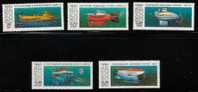 SOVIET UNION 1990 RESEARCH SUBMARINES SET OF 5 NHM - Duikboten