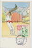 SAINT PIERRE ET MIQUELON  -  LES SPORTS BASQUES  -  CARTE MAXIMUN 1991 - Saint-Pierre E Miquelon