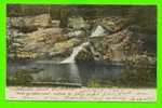 LUDLOW, VT - FALLS ON LOWER ROAD - TRAVEL IN 1907 - EDWARD O. LOCKWOOD - UNDIVIDED BACK - - Other & Unclassified