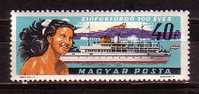 HONGRIE - 1963  - Ship - 1v - MNH - Unused Stamps