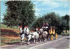 DILLIGENCE à CHEVAUX - POSTKUTSCHE - BAD KISSINGEN, ALLEMAGNE - 1970 (x-069) - Attelages