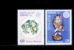 Monaco Yv.no.1062/3 Neufs** - 1976