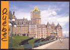 {18768} Carte Postale " Canada , Québec , Le Château Frontenac "  " En Baisse " - Modern Cards