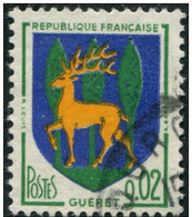 Pays : 189,07 (France : 5e République)  Yvert Et Tellier N° : 1351 B (o) - 1941-66 Wappen