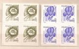 POLAND 1990 MEDICINAL PLANTS Set BLOCK Of 4 Imperforate MNH - Neufs