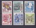 Suisse, Série Courante, Le Transport Postal, 1986, N° 1250/55 Neufs ** - Nuevos