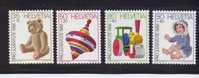 Suisse, Pour La Jeunesse, Jouets, 1986, N° 1260/63 Neufs ** - Nuevos