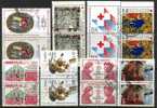 Timbres France En Paires - Collections