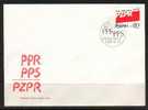 POLAND FDC 1988 40TH ANNIV OF PZPR PARTY - FDC