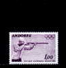 Andorre Fr.Yv.no.220 Neuf** - Tiro (armas)