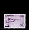 Andorre Fr.Yv.no.220 Neuf** - Shooting (Weapons)