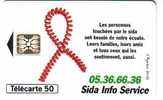 SIDA INFO SERVICE CORDON 50U SC5 12.94 BON ETAT - 1994