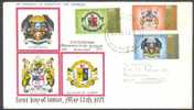 New Zealand FDC - 1971 City Centenaries - Andere & Zonder Classificatie