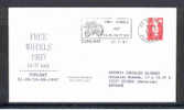 ENVELOPE CANCELLATION 1997 FREE WHEELS MOTO CUNLHAT PUY DE DOME FRANCE - Motorbikes