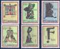 YU 1966-1149-54 ARTS (IV), YUGOSLAVIA , 6v, MNH - Neufs