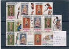 Guinee Yv. 373-79 + A91-93 Used - Summer 1968: Mexico City