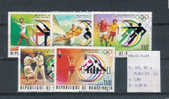 Haute-Volta Yv. 377-79 + A201-02 Used - Sommer 1976: Montreal