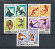Madagascar Yv. 578-79 + A162-64 + Bloc 10 Used - Sommer 1976: Montreal