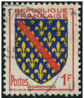 Pays : 189,06 (France : 4e République)  Yvert Et Tellier N° : 1002 (o) - 1941-66 Coat Of Arms And Heraldry