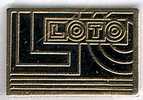 Loto. Logo Noir - Casinos