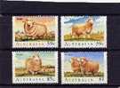 Australie 1989 Yvertn° 1107-10 *** MNH Cote 7,25 Euro Faune Sheep - Ongebruikt