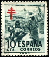Pays : 166,7 (Espagne)          Yvert Et Tellier N° :   825 (o) - Usados