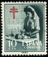 Pays : 166,7 (Espagne)          Yvert Et Tellier N° :   839 (o) - Used Stamps