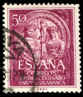 Pays : 166,7 (Espagne)          Yvert Et Tellier N° :   835 (o) - Used Stamps
