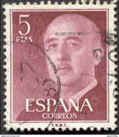 Pays : 166,7 (Espagne)          Yvert Et Tellier N° :   867 (o) - Used Stamps