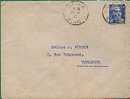 Gandon 718A Seul Sur Lettre CAD Obl Du 25-6-47 Pour Toulouse - 1945-54 Marianne De Gandon