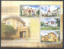 2010 THAILAND - HERITAGE CONSERVATION DAY MS - UNESCO