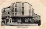 11 SIGEAN Café La Rotonde, Animée, Pharmacie, Ed Huc, 190? - Sigean