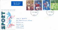 RUGBY FDC ANGLETERRE 1980 SERIE SPORTS CRICKET, RUGBY, BOXE ET ATHLETISME - Rugby