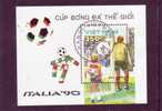 VIETNAM  BF 51  Oblitere  Cup 1990  Football Soccer  Fussball - 1990 – Italie