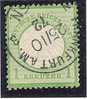 Allemagne Empire N°7 Oblitéré FRANKFURT A.M. N9 25/10/1872 - Used Stamps
