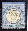 Allemagne Empire N°23 Oblitéré FREIBURG 26/7/1874 - Used Stamps