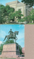 POSTCARD USSR MOLDOVA KISHINEV HISTORIC MUSEUM & OTHER 2cards Mint - Moldawien (Moldova)